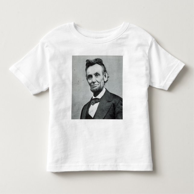Porträt von Abe Lincoln 1 Kleinkind T-shirt (Vorderseite)