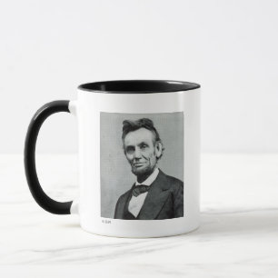 Porträt von Abe Lincoln 1 Tasse