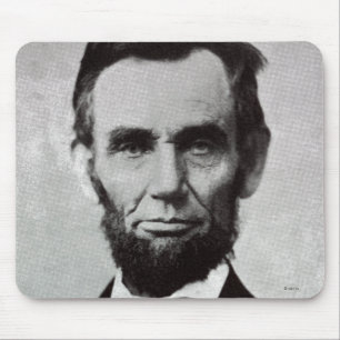 Porträt von Abe Lincoln 2 Mousepad