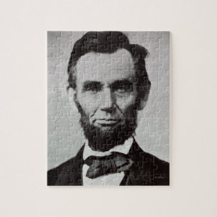 Porträt von Abe Lincoln 2 Puzzle