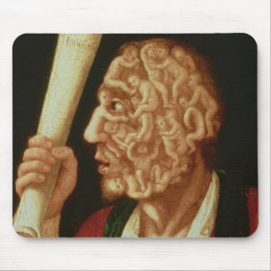 Porträt von Adam (Öl) Mousepad