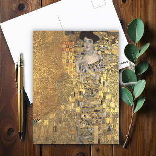 Porträt von Adele Bloch-Bauer 1, Kunst Klimt Postkarte