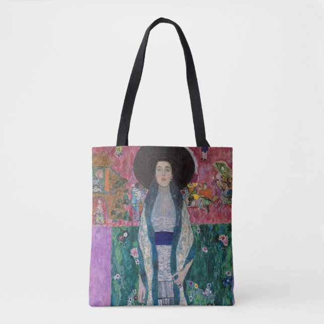 Porträt von Adele Bloch Bauer, Gustav Klimt (Vorderseite)