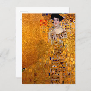 Porträt von Adele Bloch-Bauer I von Klimt Einladungspostkarte