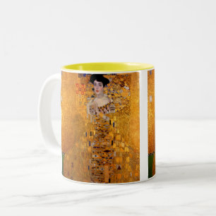 Porträt von Adele Bloch-Bauer I von Klimt Zweifarbige Tasse