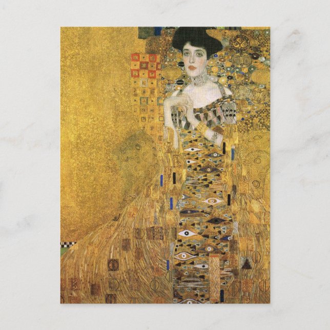 Porträt von Adele Bloch-Bauer Postkarte (Vorderseite)