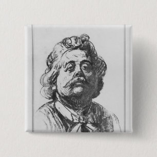 Porträt von Albert Ernst Fördermaschine-Belleuse Button