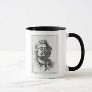 Porträt von Albert Ernst Fördermaschine-Belleuse Tasse