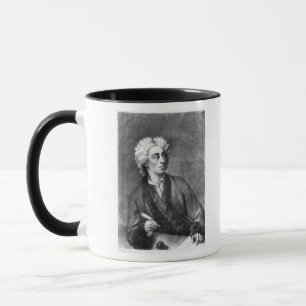 Porträt von Alexander Pope Tasse