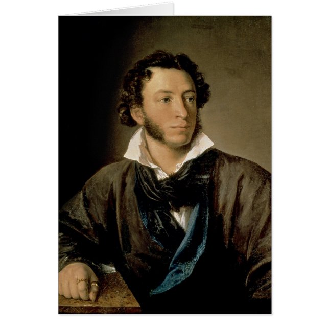 Porträt von Alexander Pushkin (Vorne)