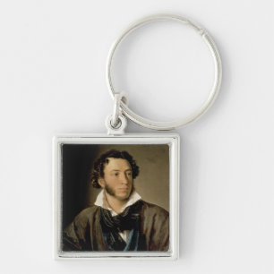 Porträt von Alexander Pushkin Schlüsselanhänger