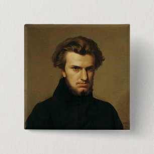 Porträt von Ambroise Thomas 1834 Button