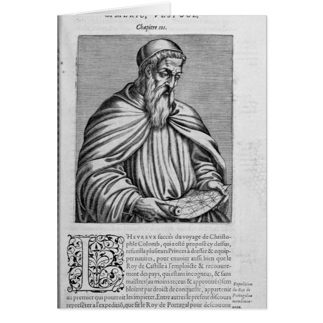Porträt von Amerigo Vespucci (Vorne)