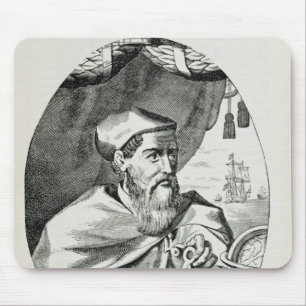 Porträt von Amerigo Vespucci Mousepad