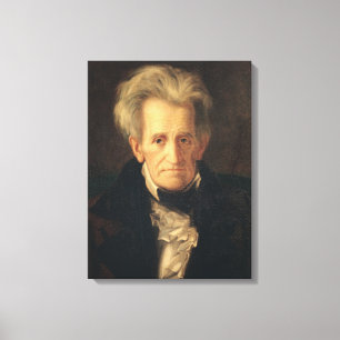 Porträt von Andrew Jackson Leinwanddruck