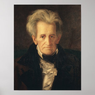 Porträt von Andrew Jackson Poster