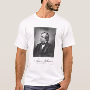 Porträt von Andrew Johnson T-Shirt