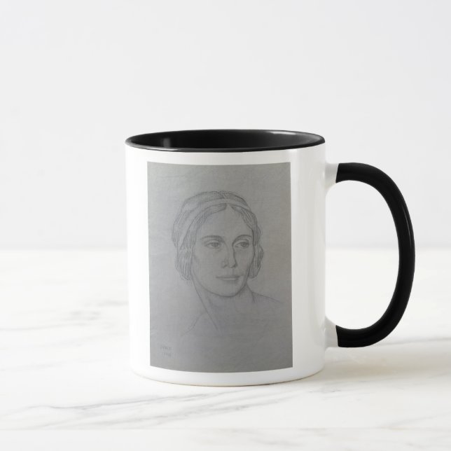 Porträt von Anna Pavlova, 1908 Tasse (Rechts)