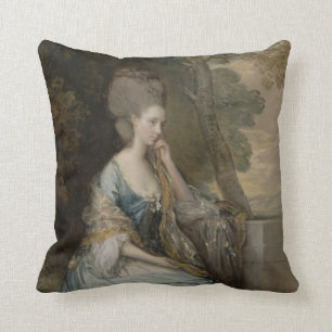 Porträt von Anne, Gräfin von Chesterfield, 1777 Kissen