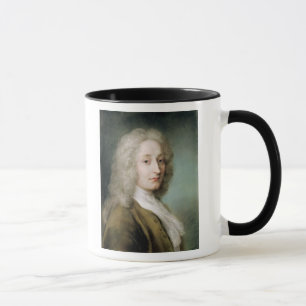 Porträt von Antoine Watteau Tasse