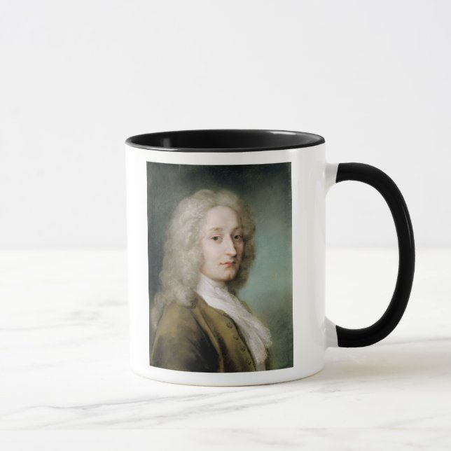 Porträt von Antoine Watteau Tasse (Rechts)