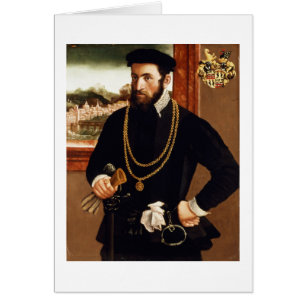 Porträt von Anton Rummel von Liechtenan