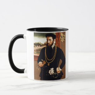 Porträt von Anton Rummel von Liechtenan Tasse