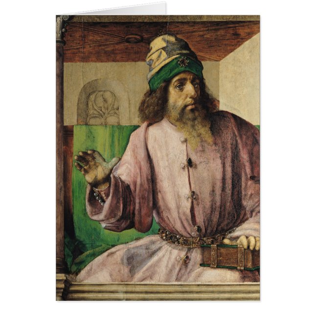 Porträt von Aristoteles, c.1475 (Vorne)