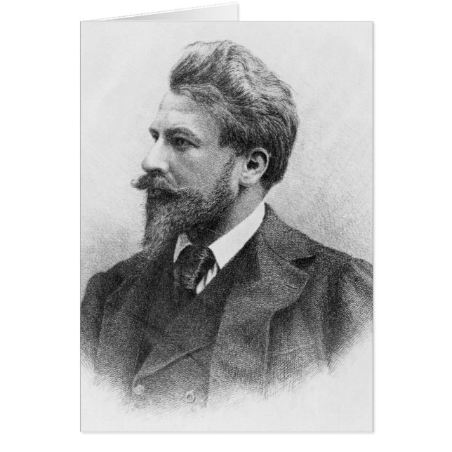 Porträt von Arthur Schnitzler (Vorne)
