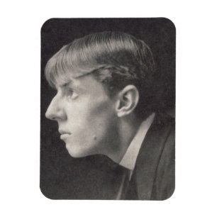 Porträt von Aubrey Beardsley (1872-98) durch Magnet