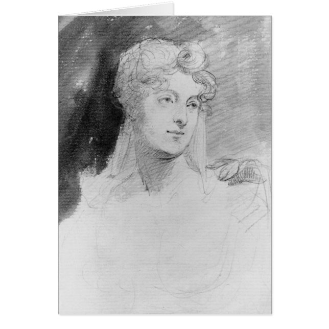 Porträt von Augusta Leigh (Vorne)