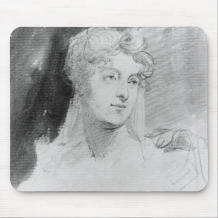 Porträt von Augusta Leigh Mousepad