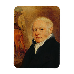 Porträt von Ben Marshall (1767-1835) (Öl auf can Magnet