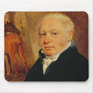 Porträt von Ben Marshall (1767-1835) (Öl auf can Mousepad
