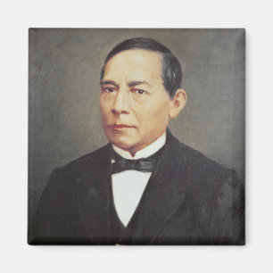 Porträt von Benito Juarez, 1948 Magnet