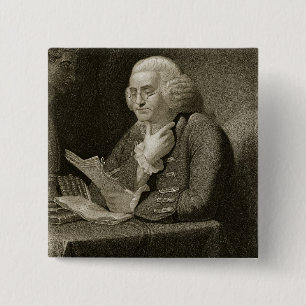 Porträt von Benjamin Franklin, graviert von Thoma Button