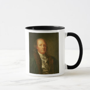 Porträt von Benjamin Franklin Tasse
