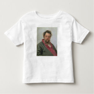 Porträt von bescheidenem Petrovich Moussorgsky Kleinkind T-shirt