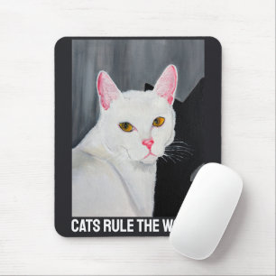 Porträt von Blanca Malerei von Alfred Fox Mousepad