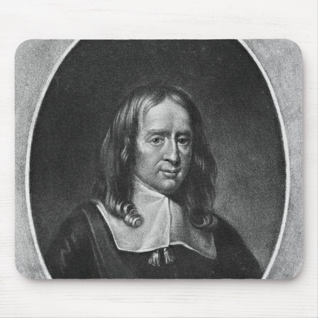 Porträt von Bruno Ryves Mousepad (Vorne)