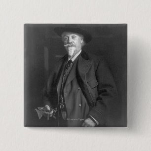 Porträt von "Buffalo Bill" Cody Button