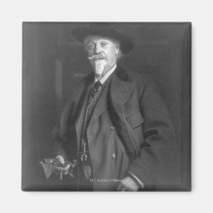 Porträt von "Buffalo Bill" Cody Magnet