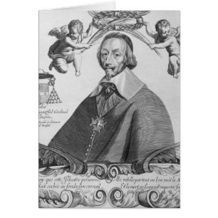 Porträt von Cardinal de Richelieu