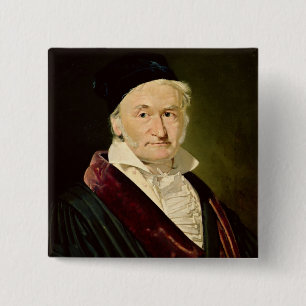 Porträt von Carl Friedrich Gauß, 1840 Button