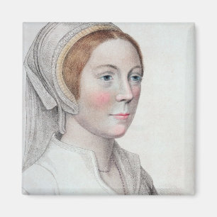 Porträt von Catherine Howard (1520-42) vorbei Magnet