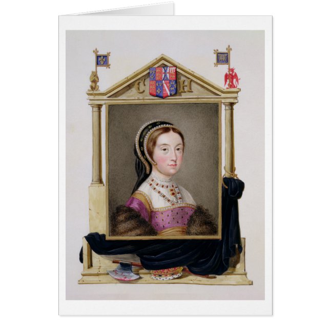 Porträt von Catherine Howard (c.1520-d.1542) 5. Q (Vorne)