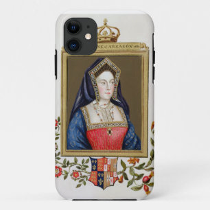 Porträt von Catherine von Aragonien (1485-1536) 1 Case-Mate iPhone Hülle
