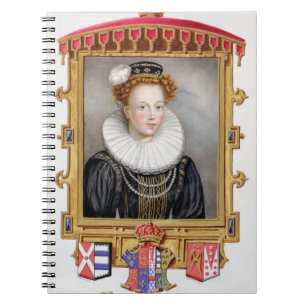 Porträt von Catherineparr-(1512-1548) 6. Ehefrau Notizblock