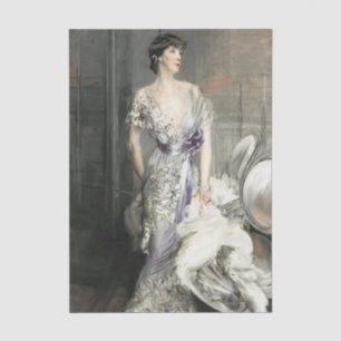 Porträt von Celia Tobin Clark von Giovanni Boldini Seidenpapier