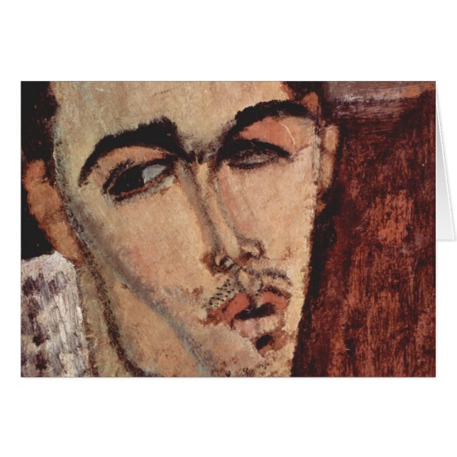 Porträt von Celso Lagar - Amedeo Modigliani (Vorderseite (Horizontal))